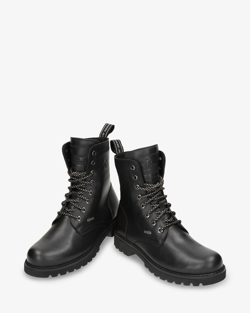 Frisia Gtx botas de piel con forro interior de gore-tex®. negro