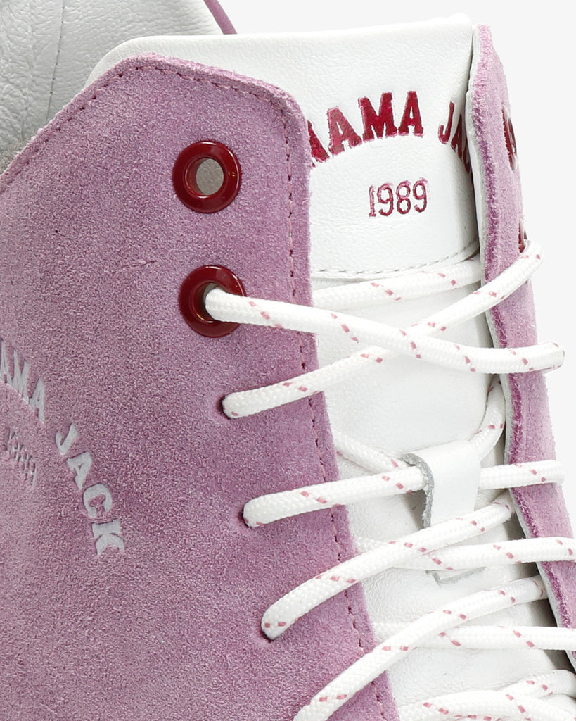 Jayla sneakers de piel con forro interior de piel. lila