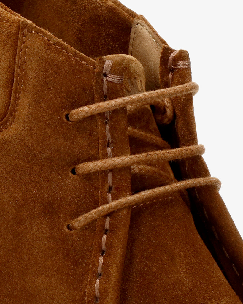 Lucca botín de piel con forro interior de piel. cuero