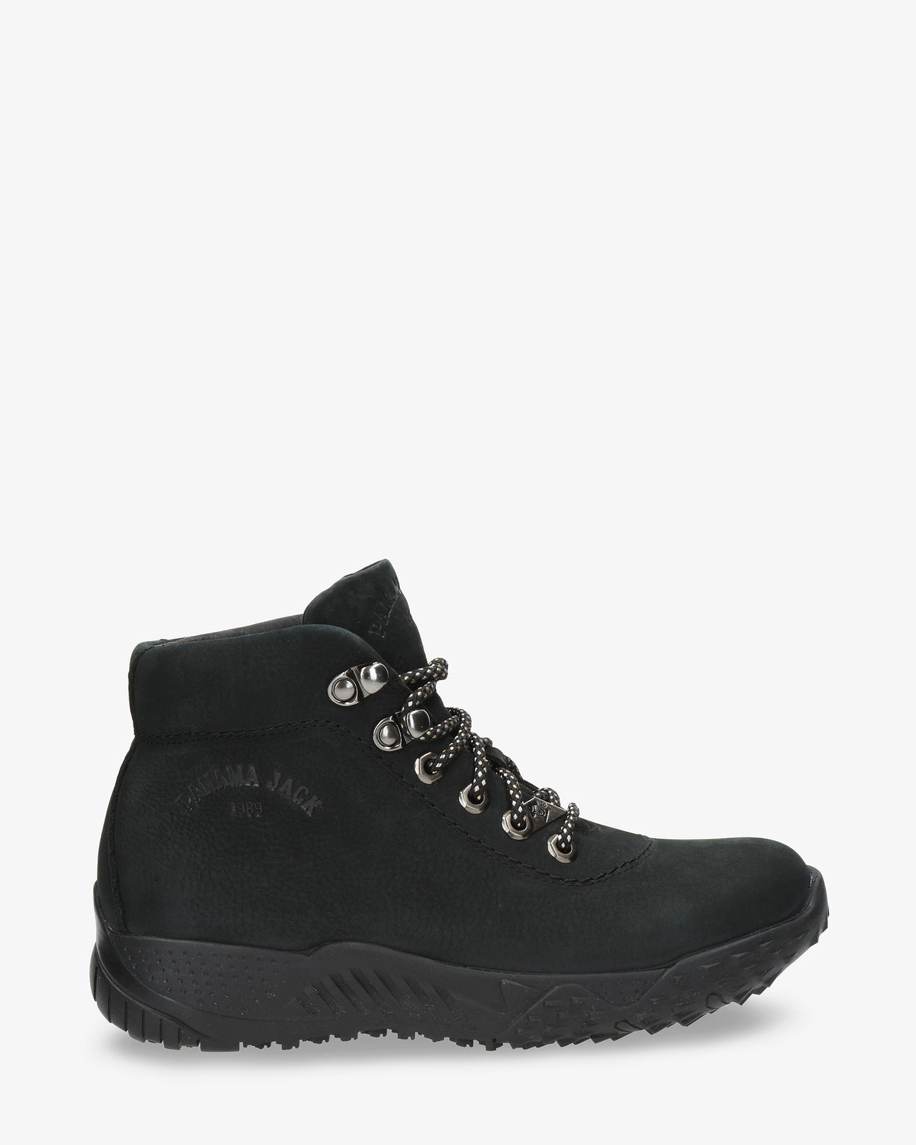 Newark botines de piel con forro interior de piel. negro