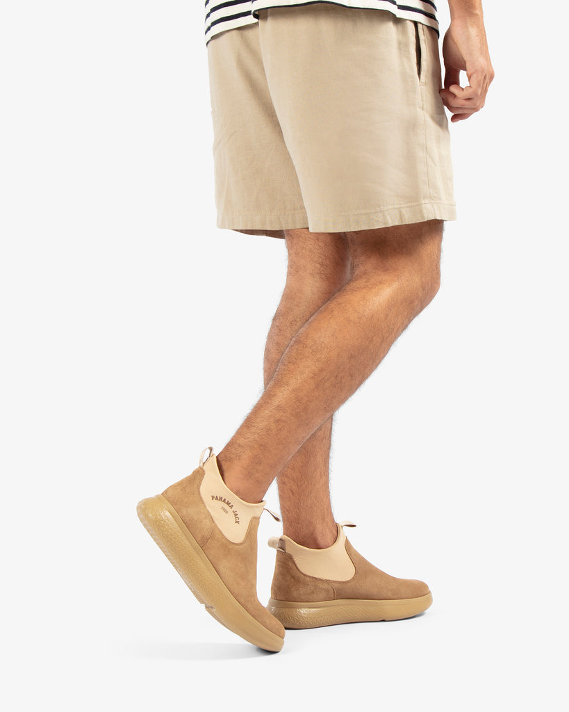 Yairo botín de piel con forro interior de lycra. cuero